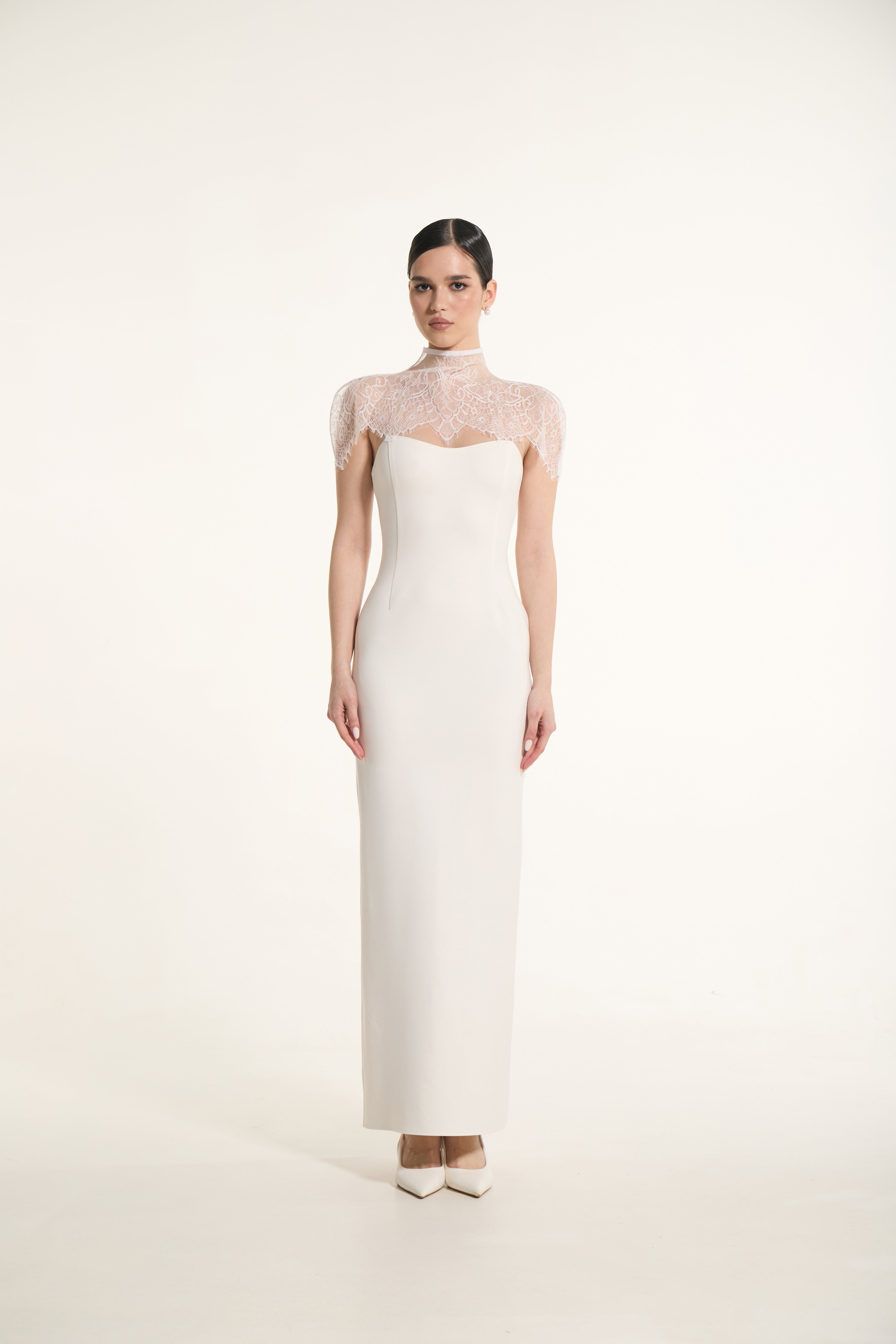 Cape maxi біла