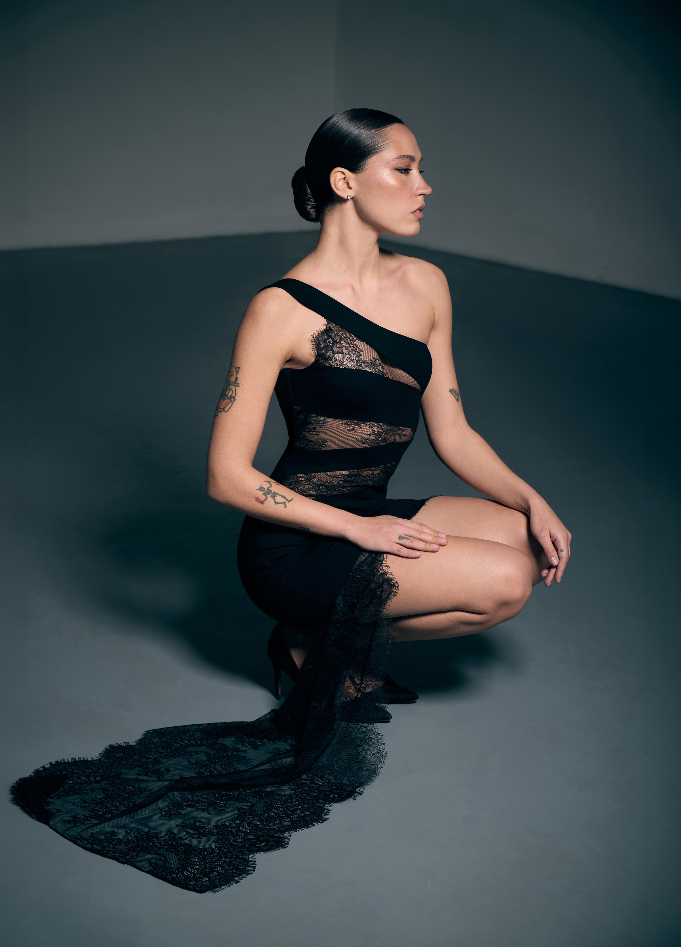 Train dress чорна